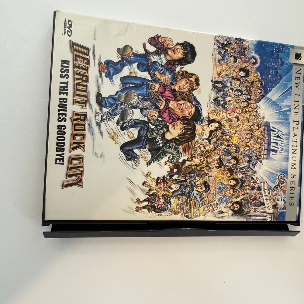 Detroit Rock City DVD New Line Platinum Series KISS Movie Snapper Case 1999